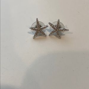 Swarovski starfish earrings